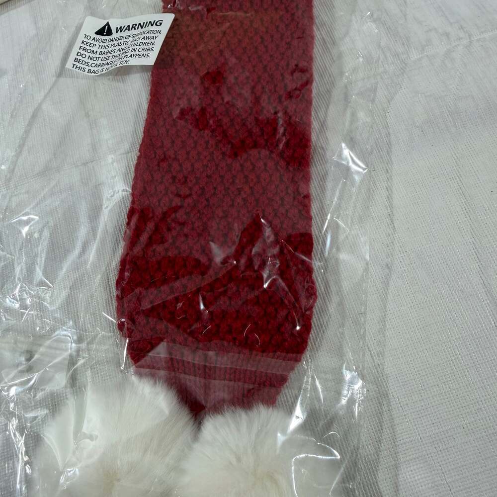 Zology Red Holiday Pet Scarf and Bow Set - New in Box sm - Picture 3 of 8